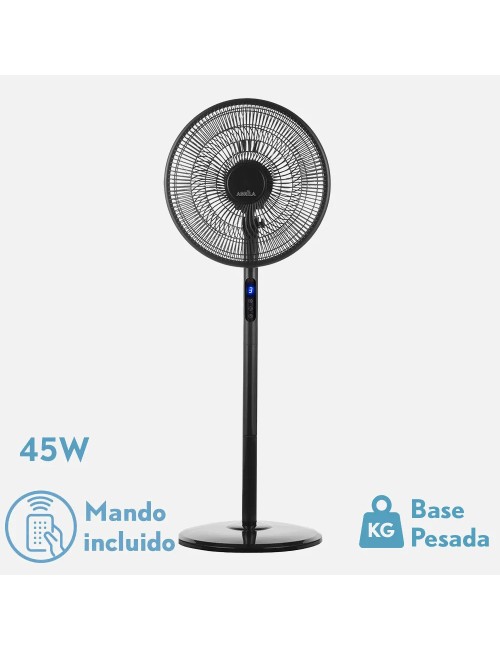 Ventilador De pie icono negro