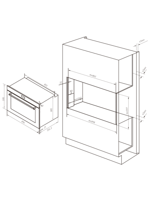 Bolero Hexa AF319000 Inox A