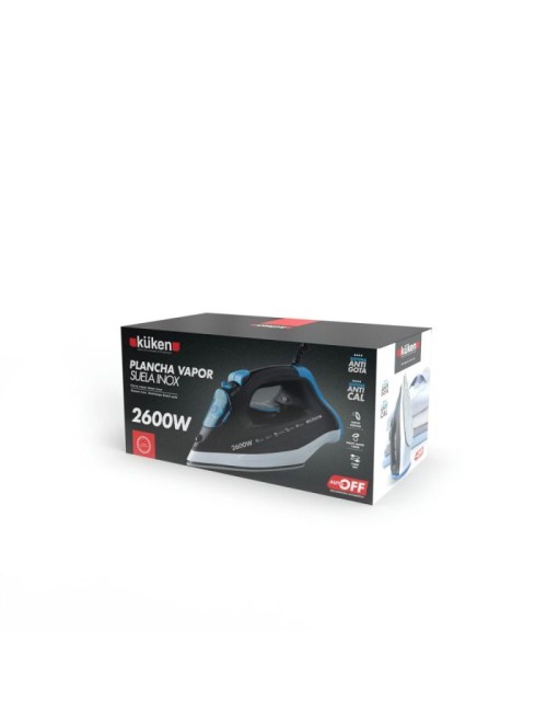 PLANCHA VAPOR 2600W KUKEN