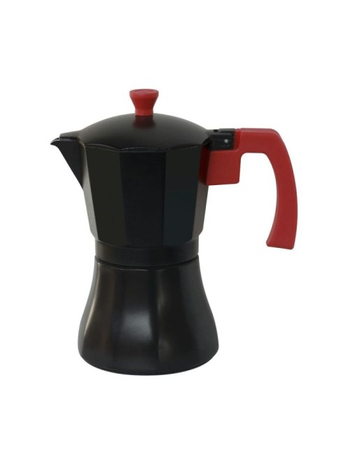 CAFETERA ALUMINIO NEGRA 6...